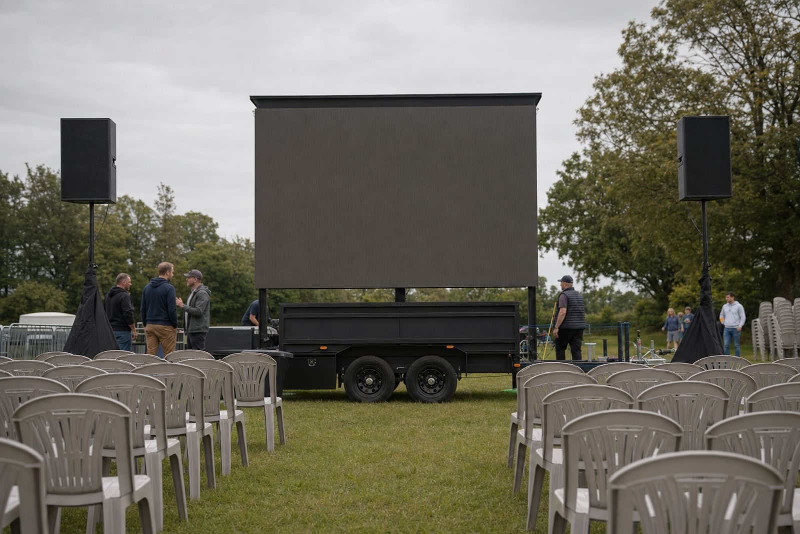 Speaker Screen Spacing