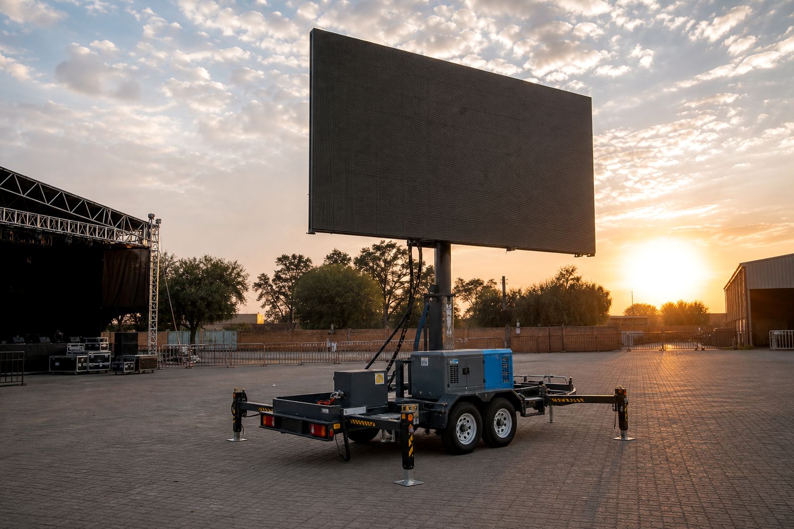 LED Screen Trailers