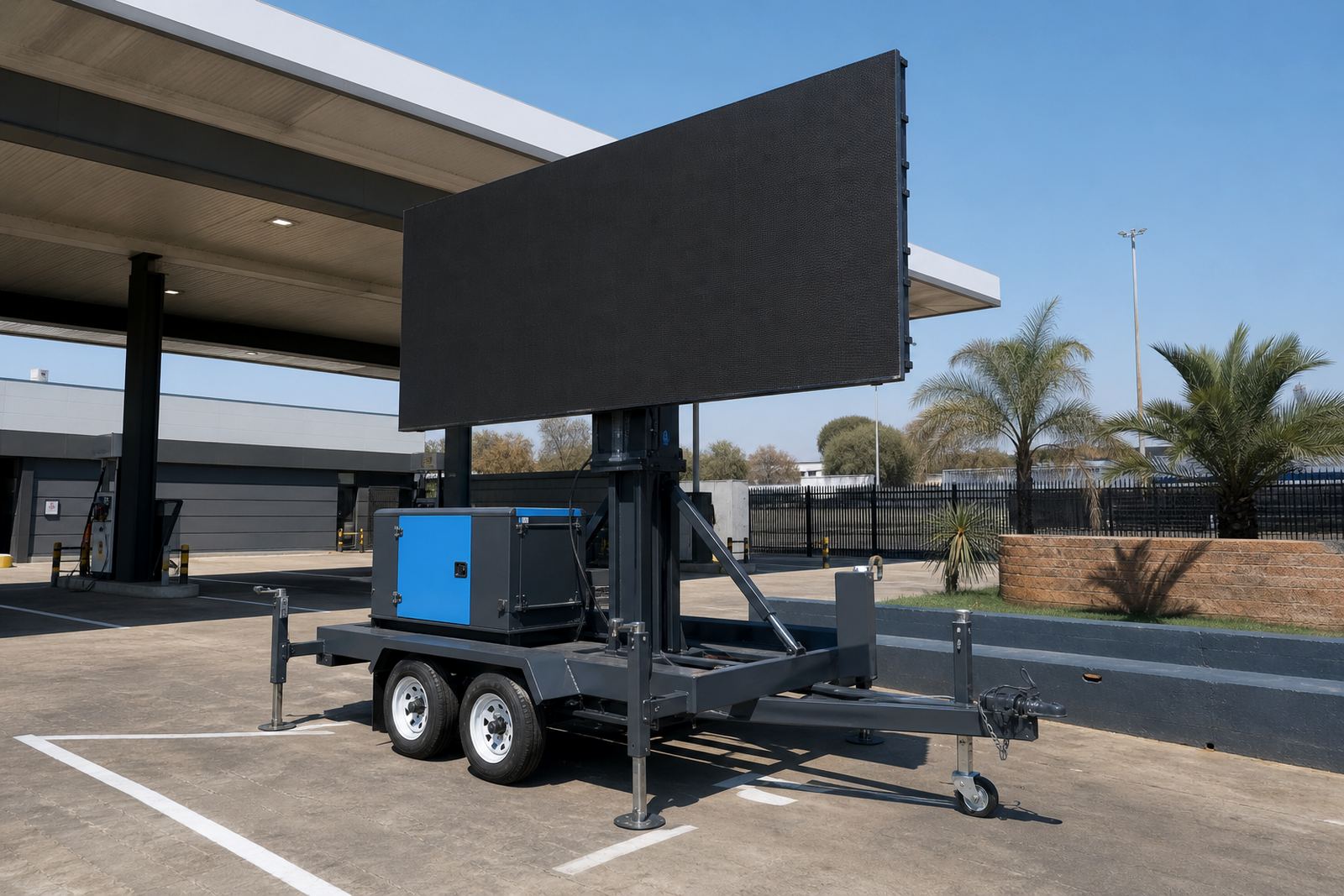 Forecourt Screen